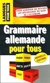 Livrenpoche : Grammaire allemande pour tous - Christian Nugue - Livre