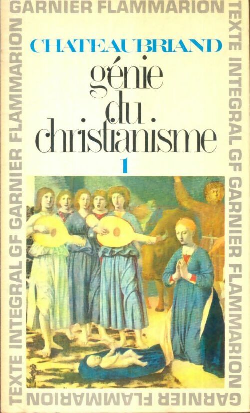 Livrenpoche : Génie du Christianisme Tome I - François René Chateaubriand - Livre