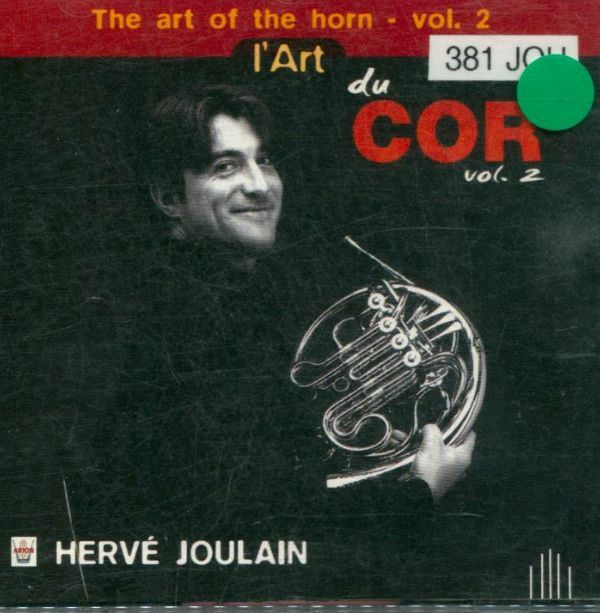 Livrenpoche : L'art du cor vol.2 - hervé joulain - CD