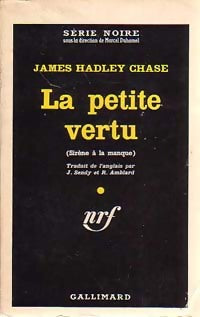 La petite vertu - James Hadley Chase - Livre