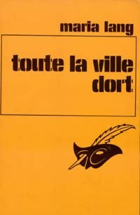 Livrenpoche : Toute la ville dort - Maria Lang - Livre