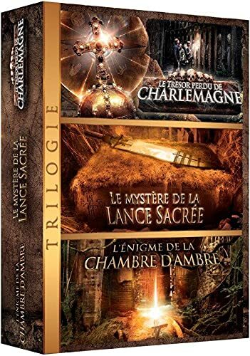 Livrenpoche : Trilogie Aventure : Le Trésor Perdu de Charlemagne / Le Mystère de la Lance Sacrée / L'Enigme de la Chambre d'Ambre - Florian Baxmeyer, Ralf Huettner - DVD