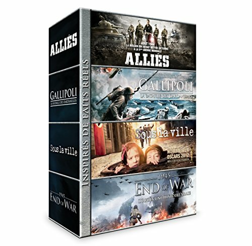 Livrenpoche : Coffret guerre : Alliés / Gallipoli-la bataille des Dardanelles / Sous la ville / 1945-end of war - Agnieszka Holland, Dominic Burns, Kemal Uzun, Hideyuki Hirayama - DVD