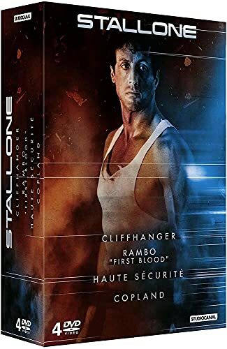 Livrenpoche : Coffret Stallone : Cliffhanger / Rambo / Haute sécurité / Copland - James Mangold, Renny Harlin, Ted Kotcheff, John Flynn - DVD