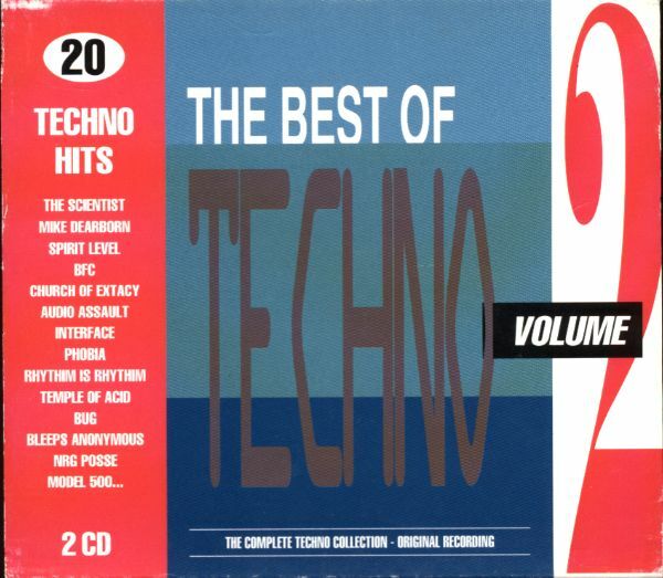 Livrenpoche : The best of techno vol.2 - Artistes Divers - CD