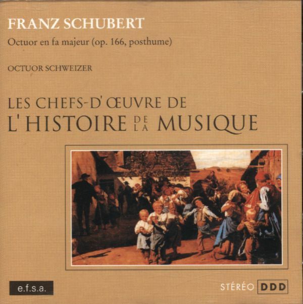 Livrenpoche : Franz schubert - octuor en fa majeur - Schubert - CD