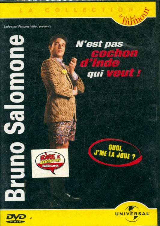 Livrenpoche : Bruno Salomone : N'est pas cochon d'Inde qui veut ! - Pascal Janvier - DVD