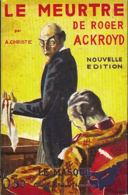 Livrenpoche : Le meurtre de Roger Ackroyd - Agatha Christie - Livre