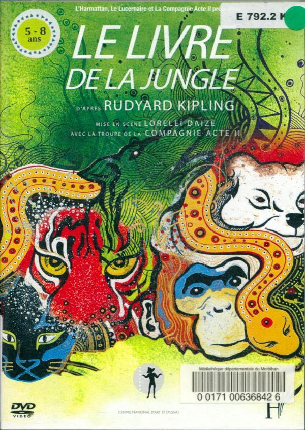 Livrenpoche : Le livre de la jungle - XXX - DVD