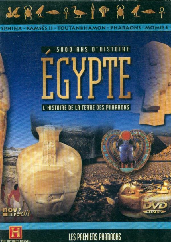 Livrenpoche : 5000 ans d'histoire égypte l'histoire de la terre des pharaons - XXX - DVD