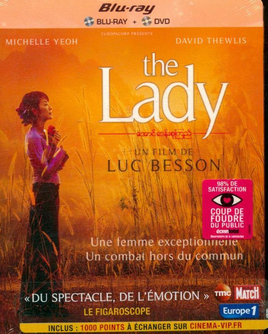 Livrenpoche : The Lady (Combo Blu-Ray + Dvd) - Luc Besson - DVD