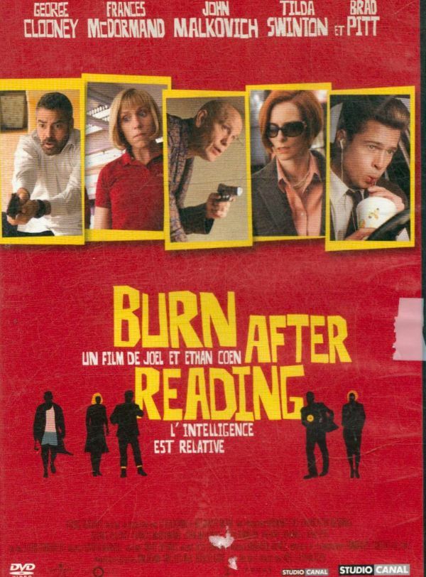 Livrenpoche : Burn After Reading - Ethan Cohen, Joel Cohen - DVD