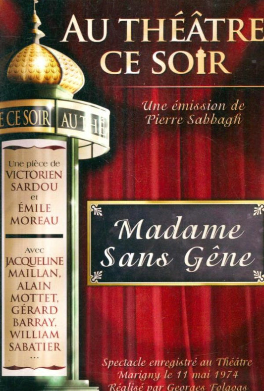 Livrenpoche : Madame sans gêne - Georges Folgoas - DVD