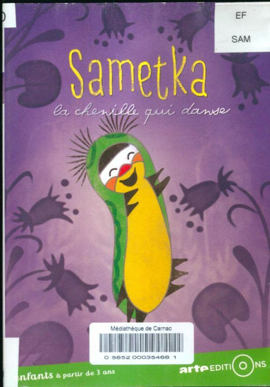 Livrenpoche : Sametka, la Chenille Qui Danse - Zdenek Miler, Fiodor Khitruk - DVD