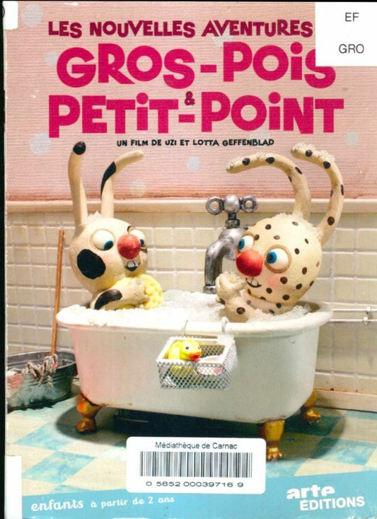 Livrenpoche : Les Nouvelles Aventures de Gros-Pois & Petit-Point - Uzi Geffenblad, Lotta Geffenblad - DVD