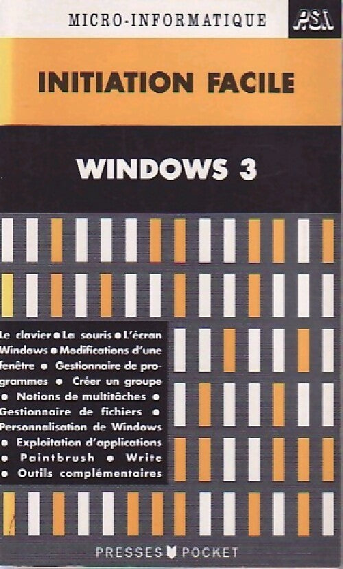 Livrenpoche : Windows 3 Initiation facile - Pinaud - Livre