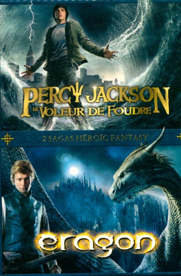 Livrenpoche : Coffret 2 Dvd : Percy jackson, le voleur de foudre + eragon - Chris Columbus, Stefen Fangmeier - DVD