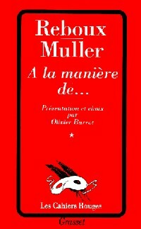 Livrenpoche : A la manière de... Tome I - Paul Reboux - Livre
