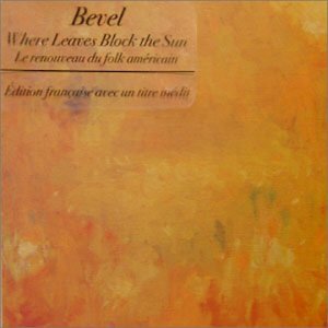 Livrenpoche : Bevel - Where the leaves block the sun - Bevel - CD
