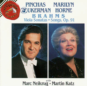 Livrenpoche : Johannes Brahms, Pinchas Zukerman, Marc Neikrug, Marilyn Horne, Martin Katz - Viola Sonatas | Songs, Op. 91 - Johannes Brahms, Marilyn Horne, Pinchas Zukerman, Marc Neikrug, Martin Katz - CD