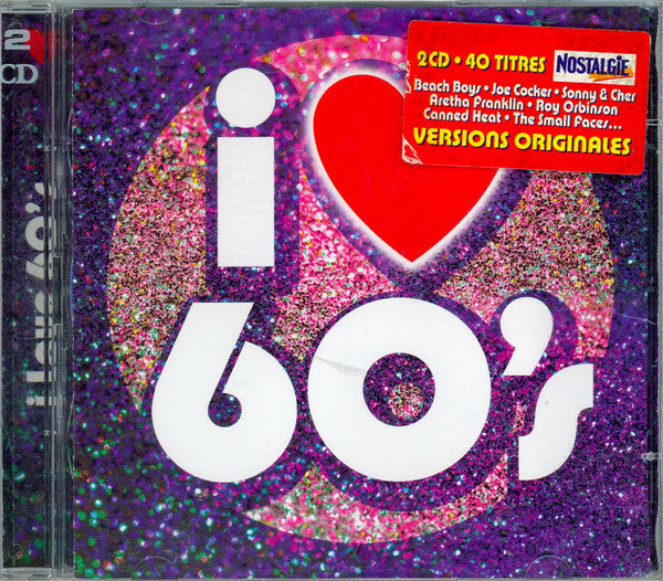 Livrenpoche : I Love 60's (2 cd) - Collectif - CD