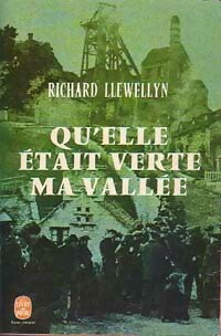 Livrenpoche : Qu'elle était verte ma vallée - Richard Llewellyn - Livre