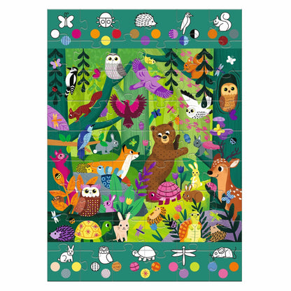Livrenpoche : Géant Observation Forêt - 54 pcs -  - jeuSociete