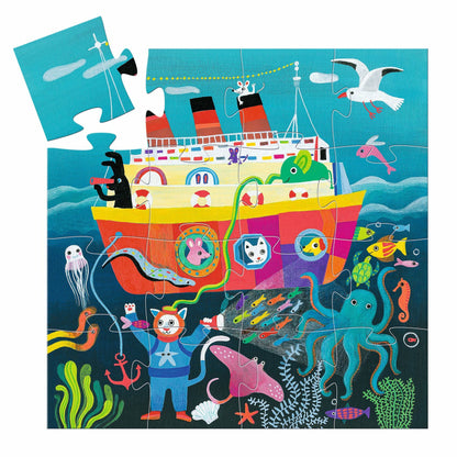 Livrenpoche : La croisière des amis -16 pcs -  - jeuSociete
