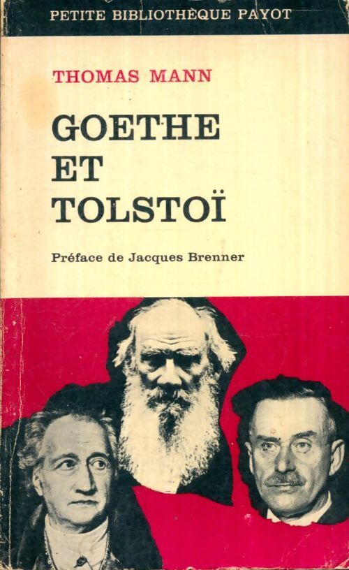 Livrenpoche : Goethe et Tolstoï - Thomas Mann - Livre