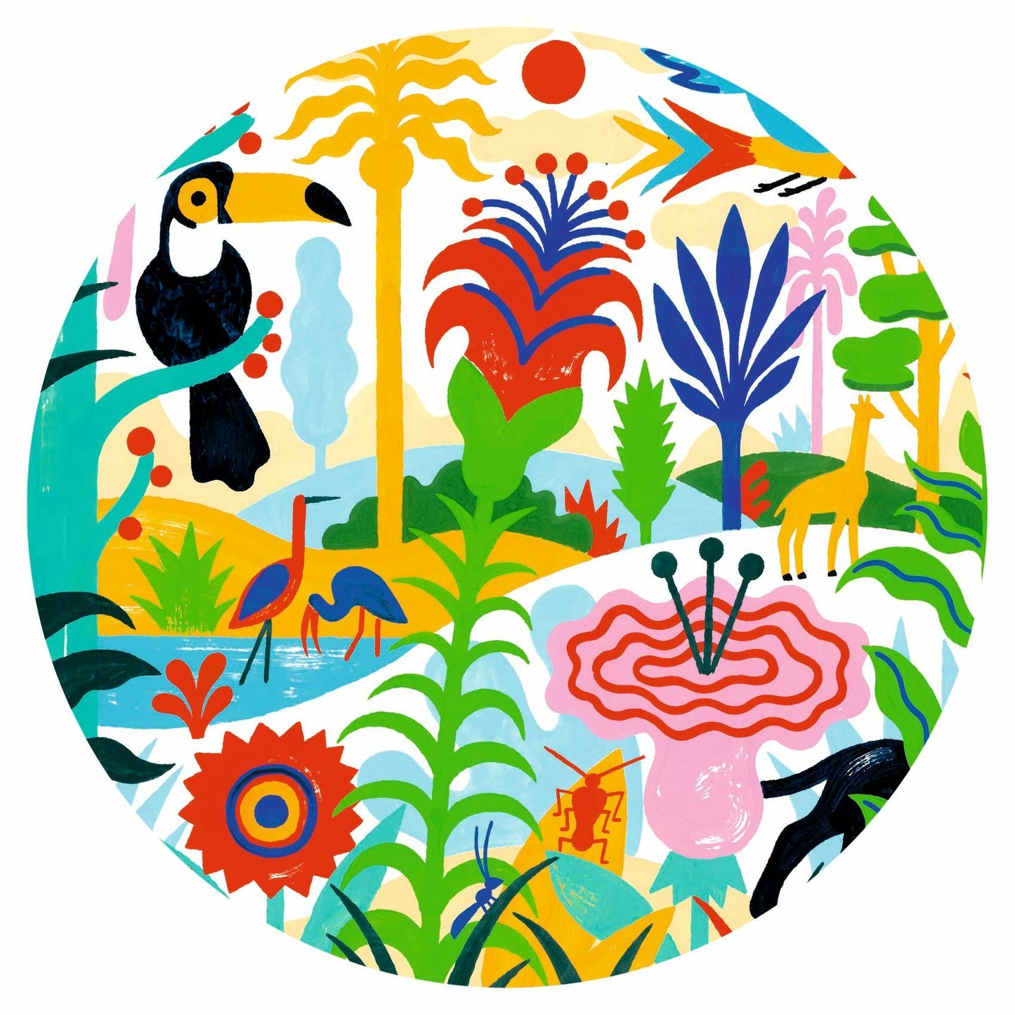 Livrenpoche : Jungle - 100 pcs -  - jeuSociete