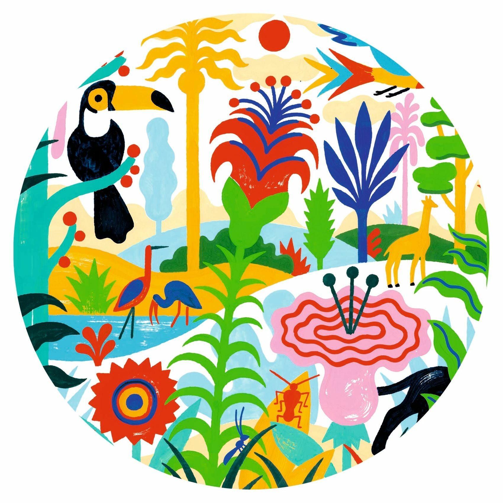 Livrenpoche : Jungle - 100 pcs -  - jeuSociete