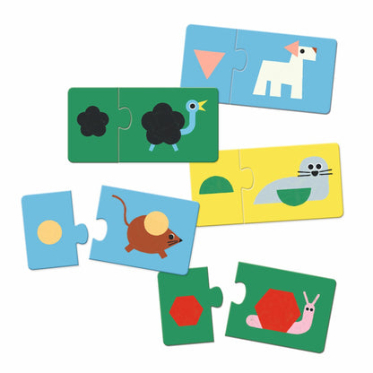 Livrenpoche : Duo - Animaux & formes -  - jeuSociete