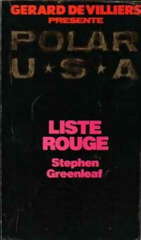 Livrenpoche : Liste rouge - Stephen Greenleaf - Livre