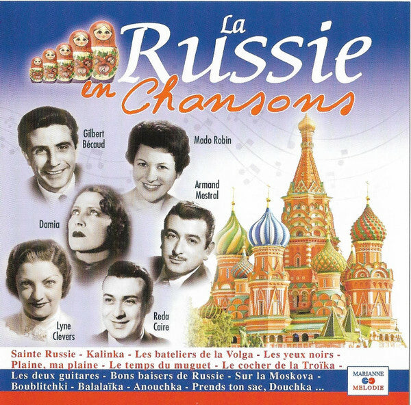 Livrenpoche : La Russie En Chansons - Collectif - CD