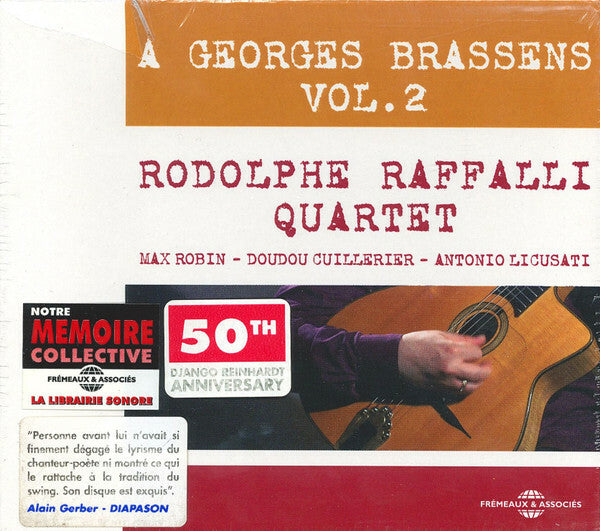 Livrenpoche : Rodolphe Raffalli - A Georges Brassens Vol. 2 - Rodolphe Raffalli - CD
