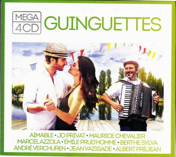 Livrenpoche : Guinguettes - Mega 4 Cd - - Collectif - CD