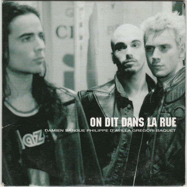 Livrenpoche : Philippe D'Avilla, Grégori Baquet, Damien Sargue - On Dit Dans La Rue - Philippe D'Avilla, Grégori Baquet, Damien Sargue - CD