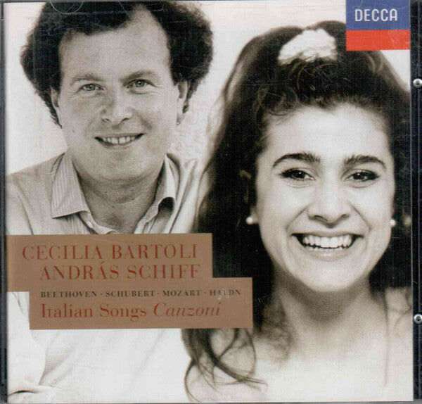 Livrenpoche : Cecilia Bartoli / András Schiff - Italian Songs - Canzoni (Beethoven · Schubert · Mozart · Haydn) - Cecilia Bartoli, András Schiff - CD