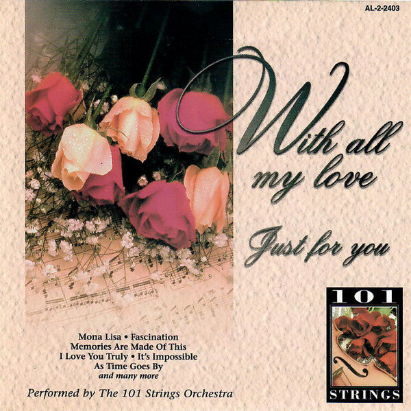 Livrenpoche : 101 Strings - With All My Love - Just For You - 101 Strings - CD