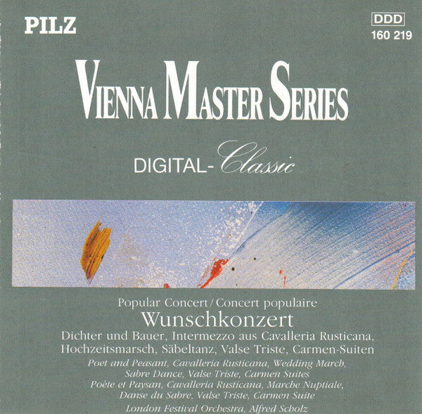 Livrenpoche : London Festival Orchestra, Alfred Scholz - Popular Concert - London Festival Orchestra, , Alfred Scholz - CD