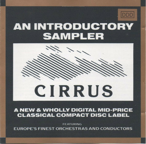 Livrenpoche : Cirrus - An Introductory Sampler - Collectif - CD