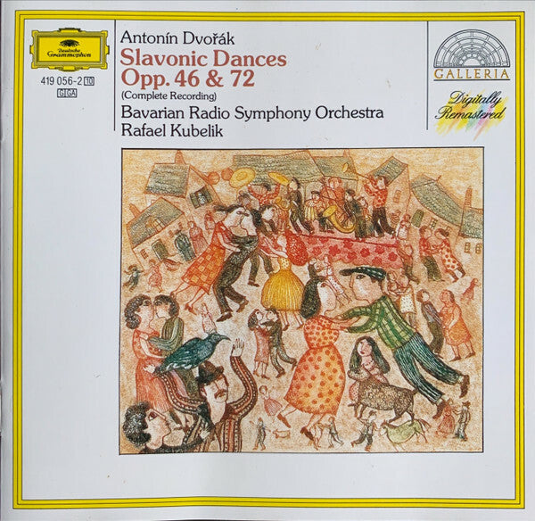 Livrenpoche : Antonín Dvorák - Symphonie-Orchester Des Bayerischen Rundfunks, Rafael Kubelik - Slawische Tänze (Gesamtaufnahme) - Antonín Dvorák - CD
