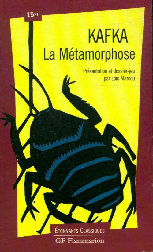 Livrenpoche : La métamorphose - Franz Kafka - Livre