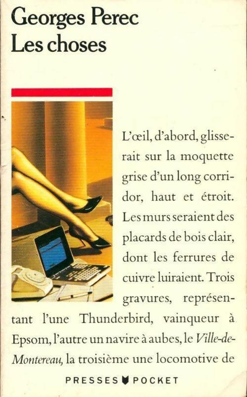 Livrenpoche : Les choses - Georges Perec - Livre