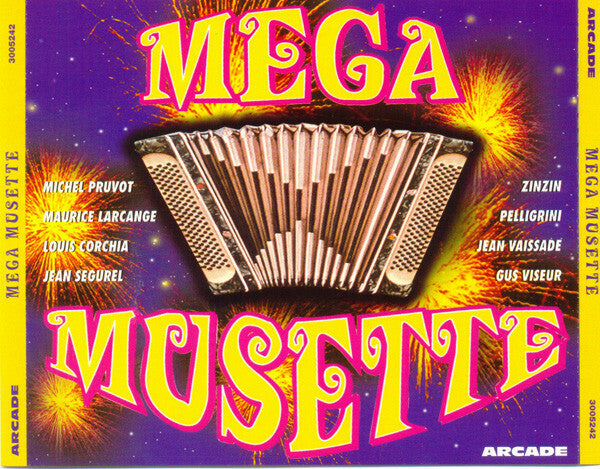 Livrenpoche : Mega Musette - Chanson - CD