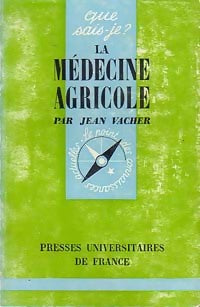 Livrenpoche : La médecine agricole - Jean Vacher - Livre