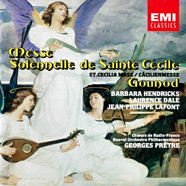 Livrenpoche : Gounod : Barbara Hendricks, Laurence Dale, Jean-Philippe Lafont, Georges Prêtre - Messe Solennelle De Sainte Cécile - Gounod, Nouvel Orchestre Philharmonique, Barbara Hendricks, Laurence Dale, Jean-Philippe Lafont, Choeurs de Radio France, Georges Prêtre - CD