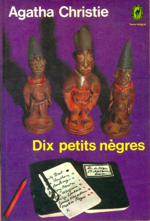 Livrenpoche : Dix petits nègres - Agatha Christie - Livre