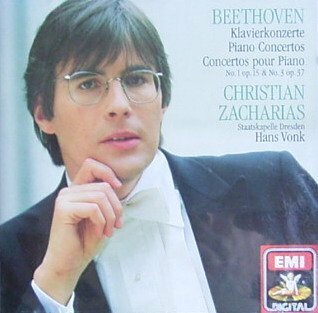 Livrenpoche : Klavierkonzert Nr.1 + 3 - Beethoven, Christian Zacharias - CD