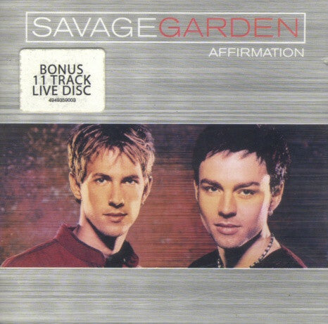 Livrenpoche : Savage Garden - Affirmation - Savage Garden - CD